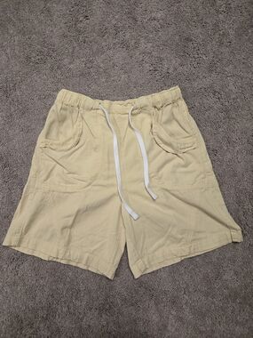 Free People Light Yellow Women's Shorts
